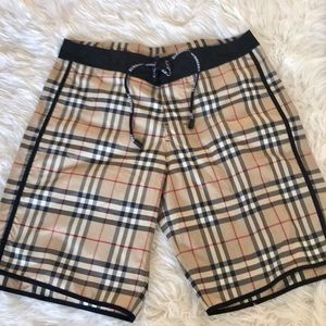 Men’s small Burberry swim shorts